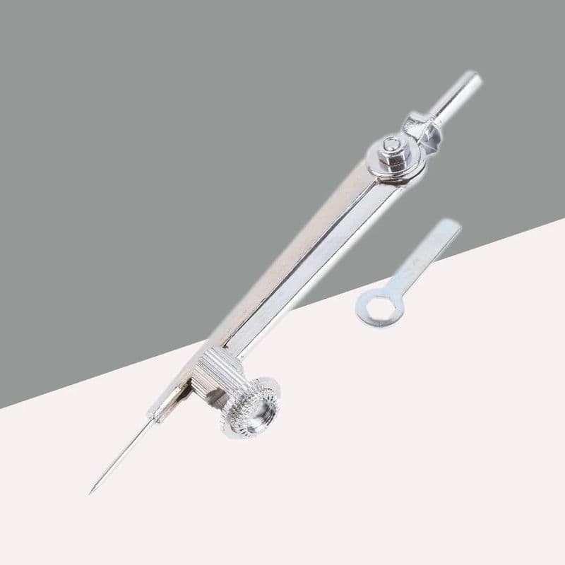 Metal Geometry Diamond Compass for Precision Drawing - View 1