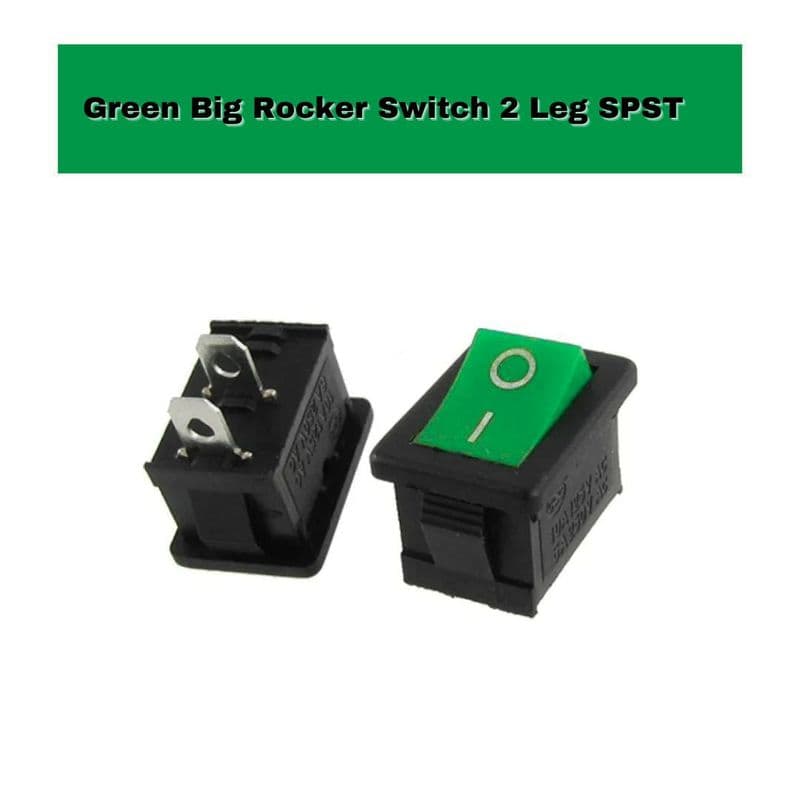 KCD1 Big Rocker Switch 2 Leg SPST - View 2