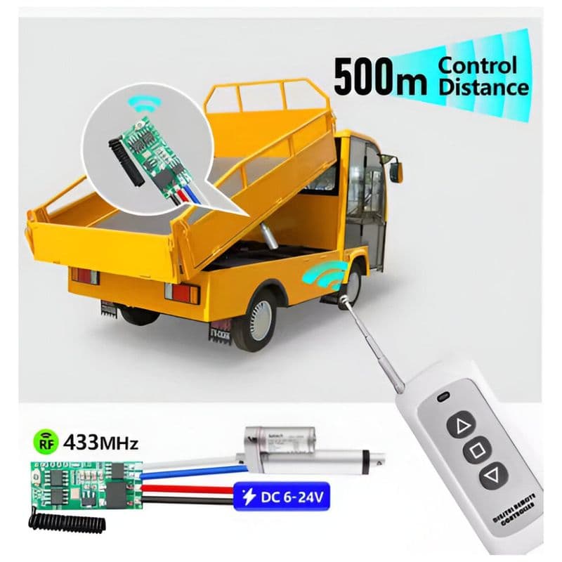 Wireless DC Motor Controller with Remote - View 2