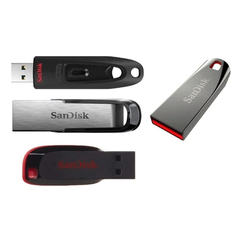 SanDisk Pendrive Memory Storage for Mobile / RPi / Desktop - View 1