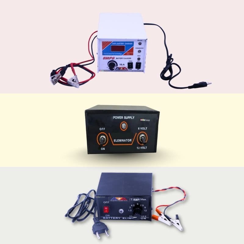 12-Volt Battery Eliminator Power Supply AC to DC Charger - View 1
