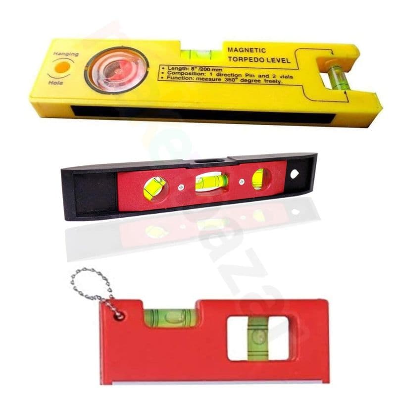 Mini Spirit Leveler Portable Torpedo Hand Tool [Plastic Body] - View 1