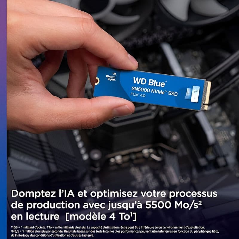 Western Digital Blue SN5000 NVMe SSD - View 2