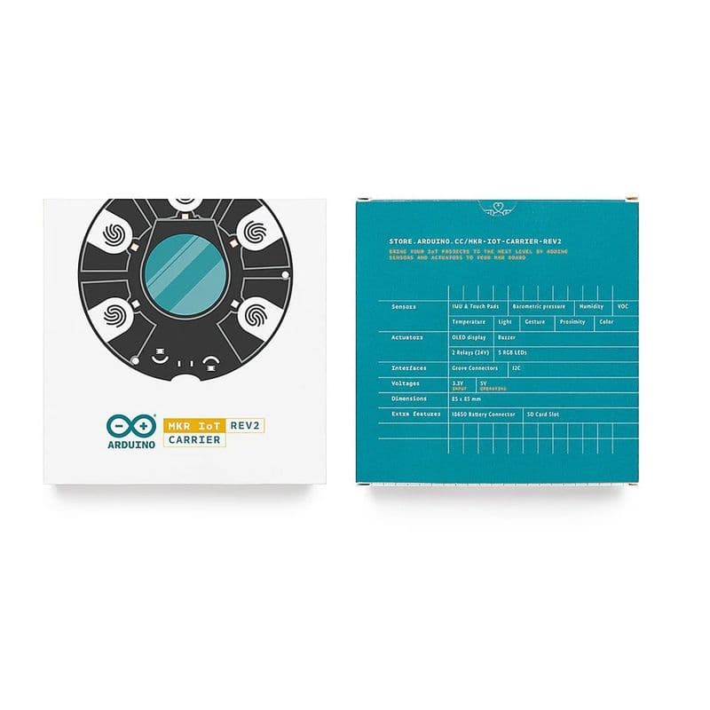 Official Arduino MKR IoT Carrier Rev2 (ABX00073) - View 3