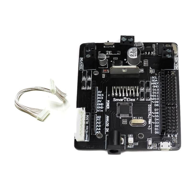 SmartElex L298N Motor Driver with Onboard Arduino Uno. - View 1