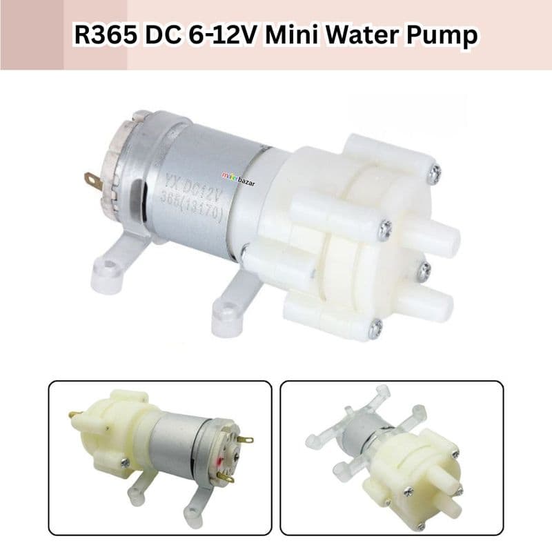 R365 DC 6-12V Mini Water Pump - View 1