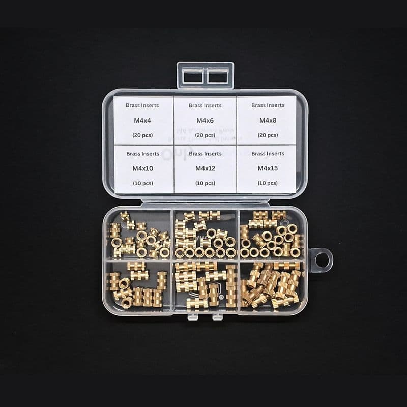 Brass Inserts Nut Assorted Pack - View 2