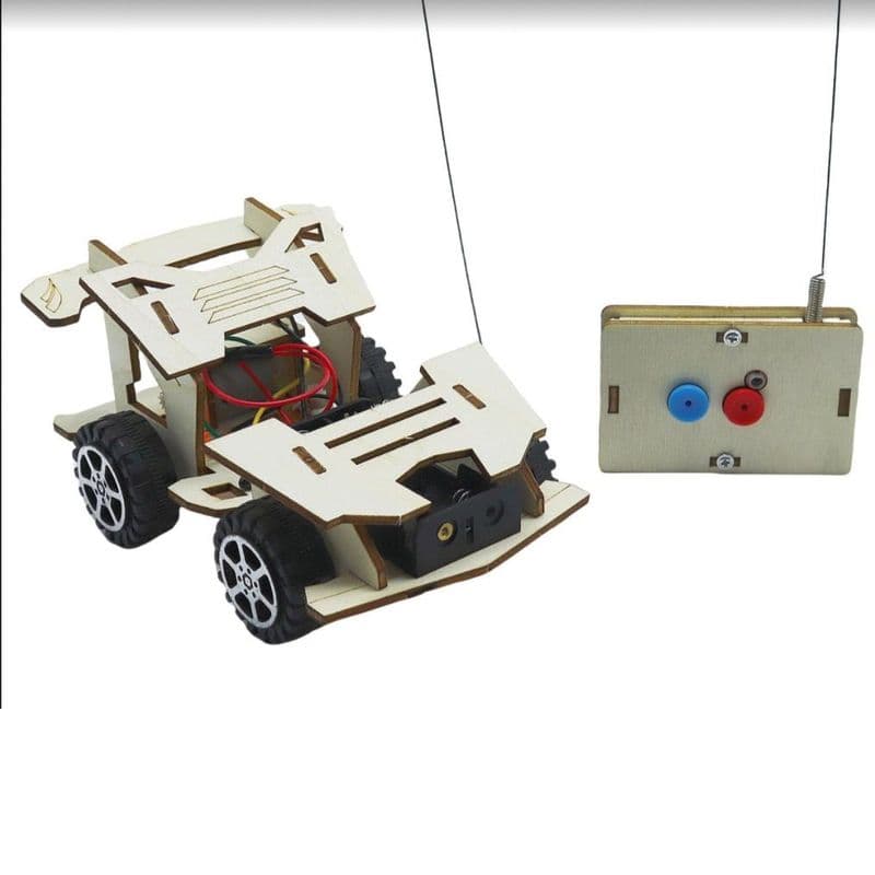 DIY Wooden Remote Controlled Racing Car Kit - View 1