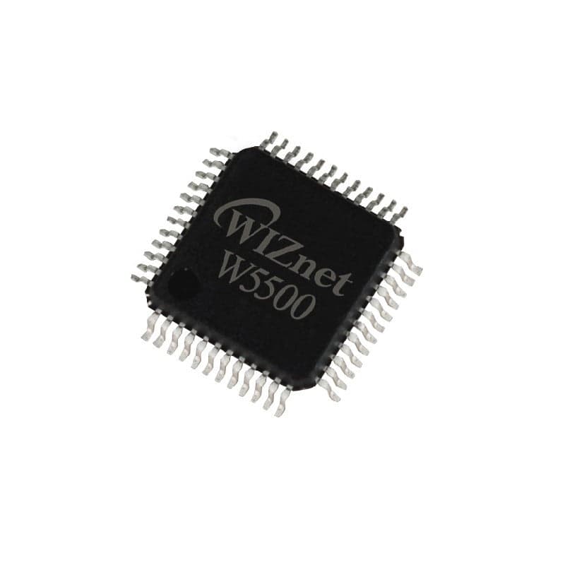 WIZNET W5500 IC Ethernet Controller SPI LQFP48 - View 1