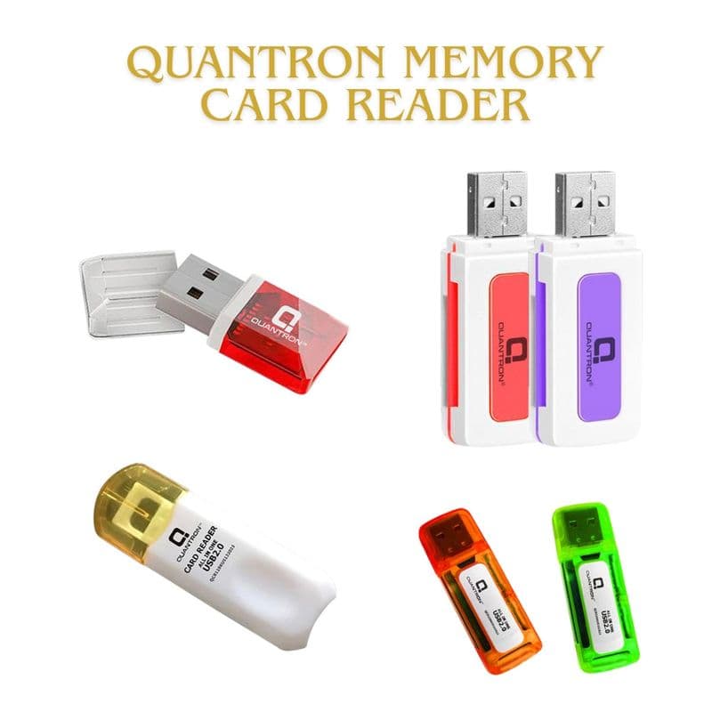 Quantron: QCR USB Memory Card Readers for Mobile/Desktop - View 1