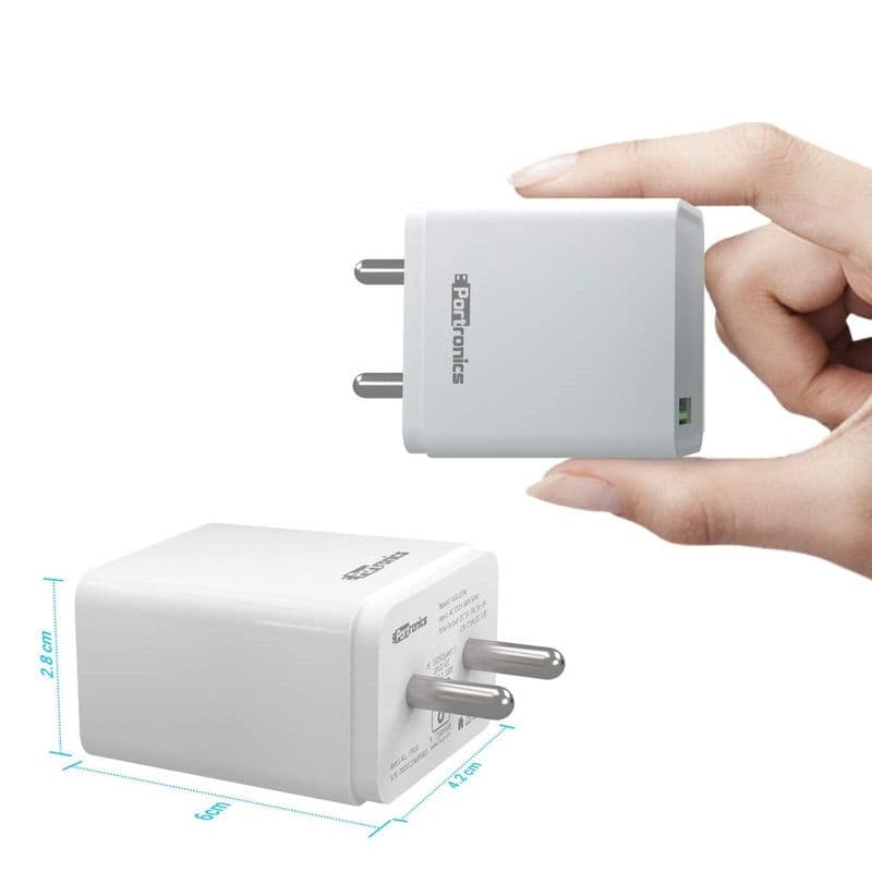 Portronics: DC Adaptor USB Chargers - View 1