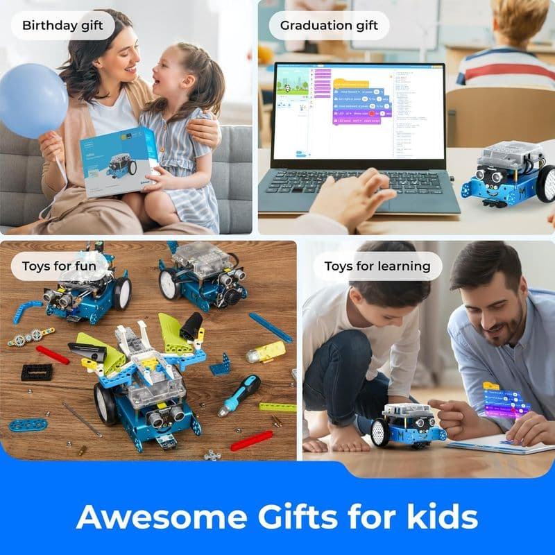 Makeblock Mbot Programming Educational Robot DIY Kit V1.1 Bluetooth Version - View 2
