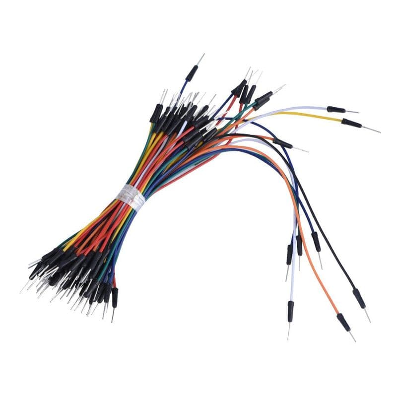 65Pcs Male To Male Multicolored Breadboard Jumper Wires for Circuit Board - View 1