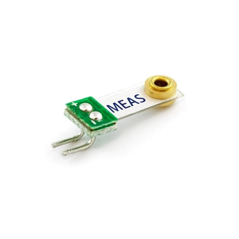 TE MEAS CONNECTIVITY Vibration Sensor, MiniSense 100, Cantilever Type, 260 pC/g, Vertical Mount - View 1