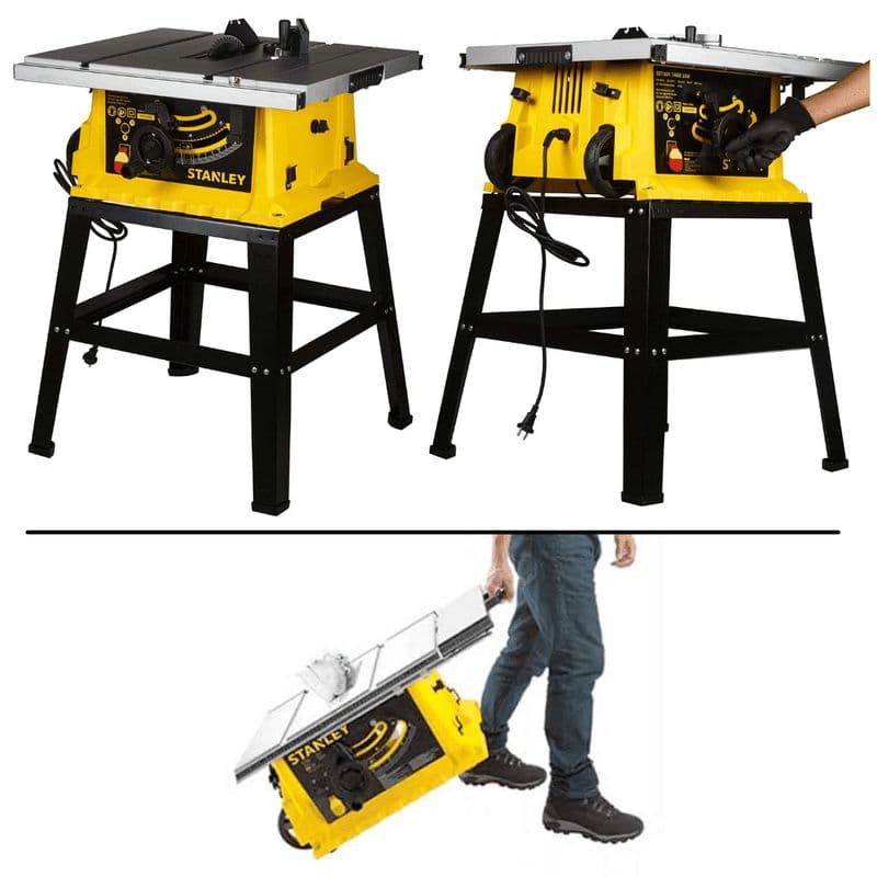 STANLEY SST1801-IN 1800W 254mm Table Saw With Frame - View 3