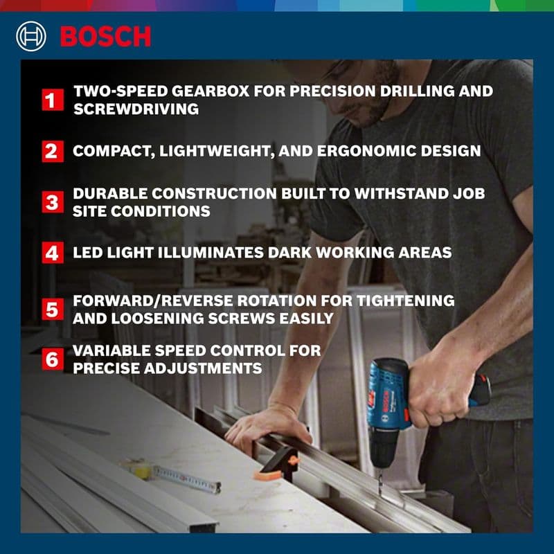 Bosch GSR 120-LI Cordless Drill Driver 12V [06019G80F1] - View 2