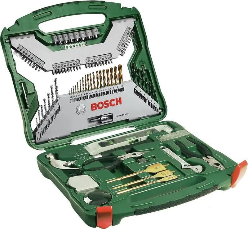 Bosch X-Line X103Ti Titanium Drill Bits and Screwdriver Bits Set [2607019331] - View 1