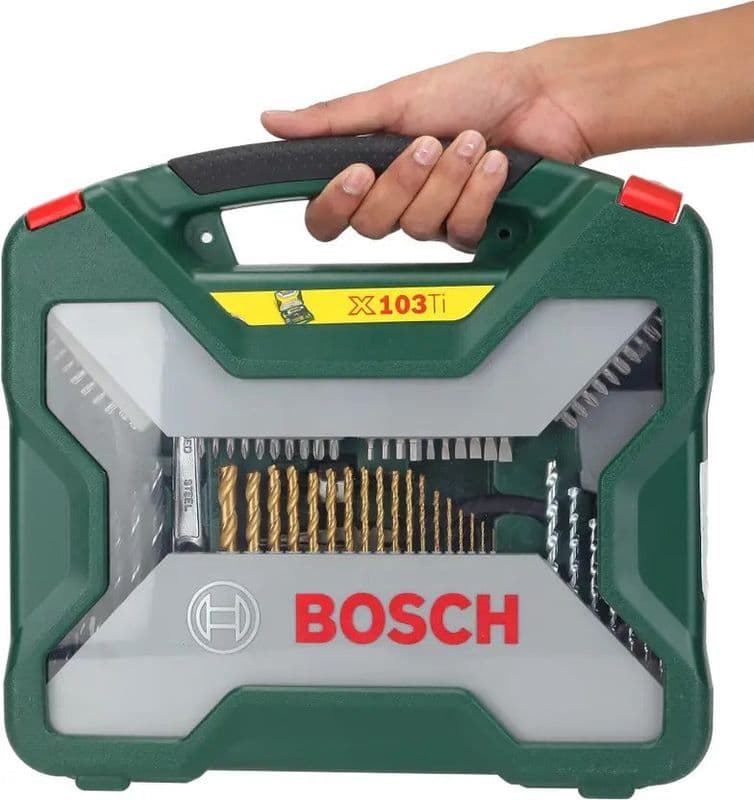 Bosch X-Line X103Ti Titanium Drill Bits and Screwdriver Bits Set [2607019331] - View 3