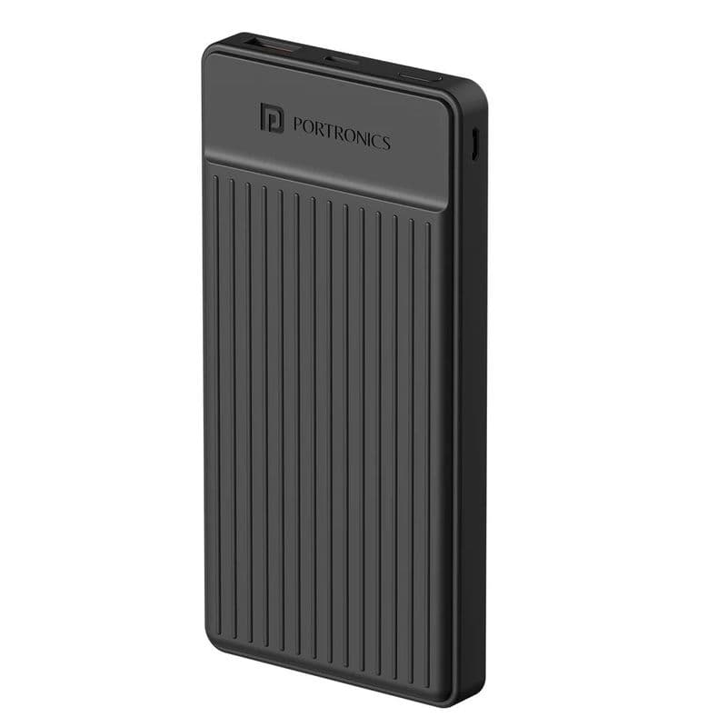Portronics: POR2251 Luxcell B12 10K Powerbank with Micro & Type C input - View 3