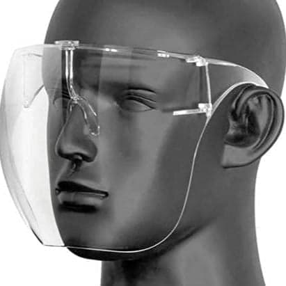 Goggle-Style Face Shield with 180° Safety Coverage - View 2
