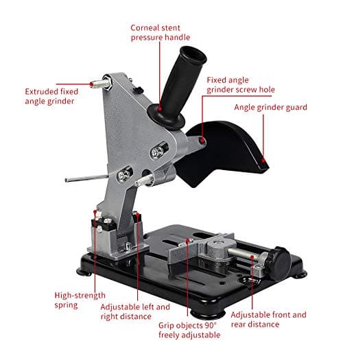 Heavy Duty Angle 4" & 5" Grinder Stand Support Bracket - View 3