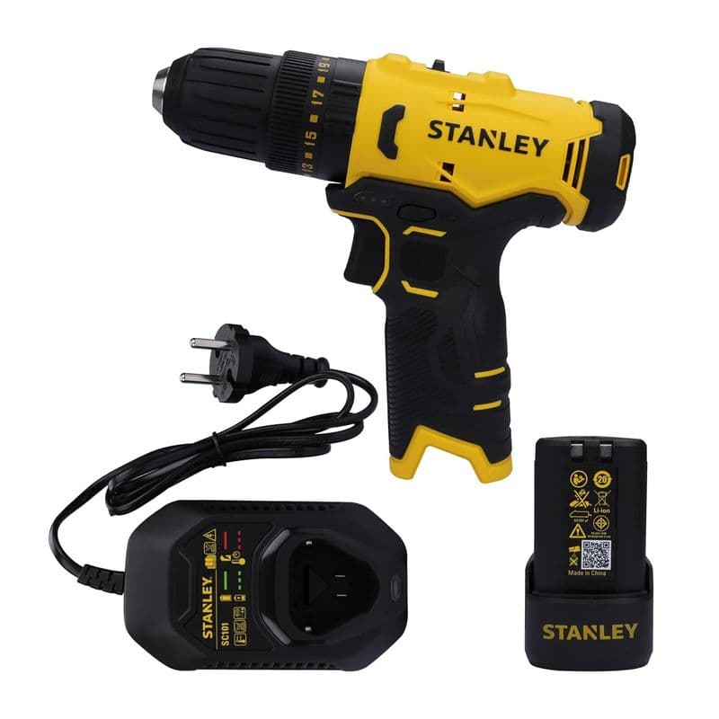 STANLEY SCH10D (12V) Brushed Cordless Hammer Drill Driver - View 1