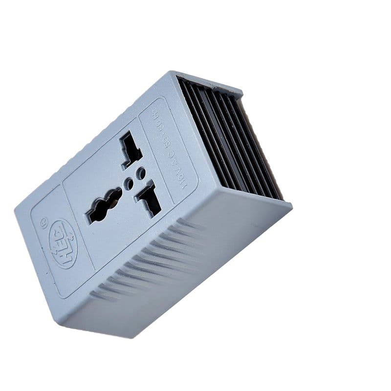 220V to 110VAC Universal Socket Voltage Converter 3-Pin Adatper - View 2