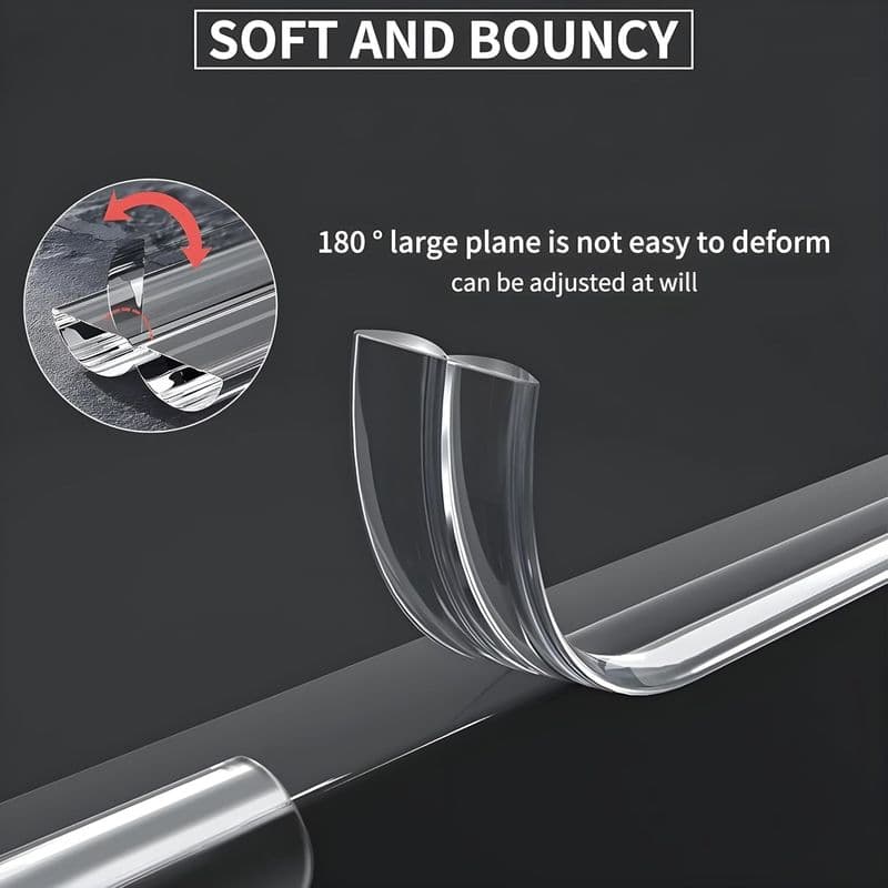 Table Edge Protection Clear Strip - View 2