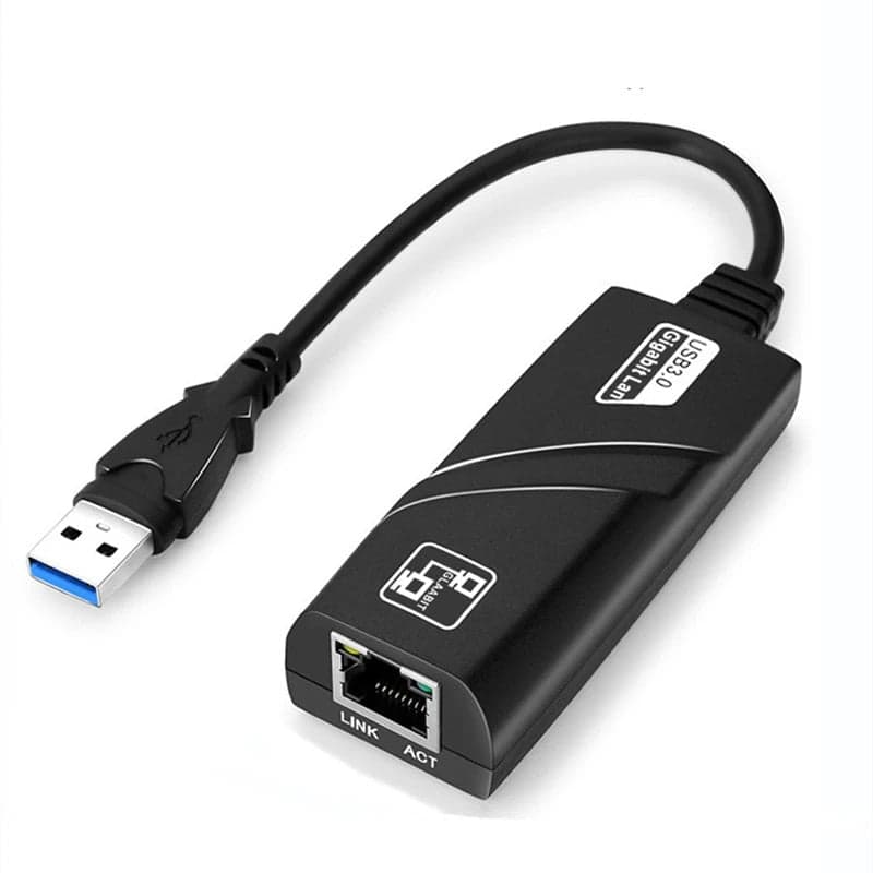 USB 3.0 Gigabit Ethernet Adapter 10~100 Mbps - View 2