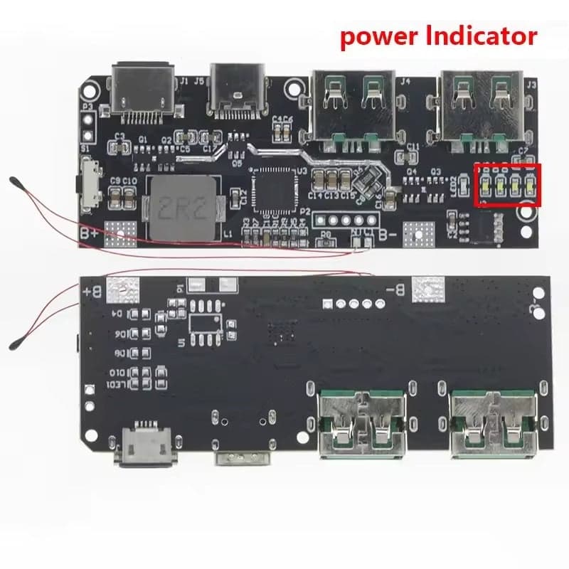 22.5W Quick-Charging Micro/Type-C Power-Module QC4.0 PD3.0 VOOC - View 3