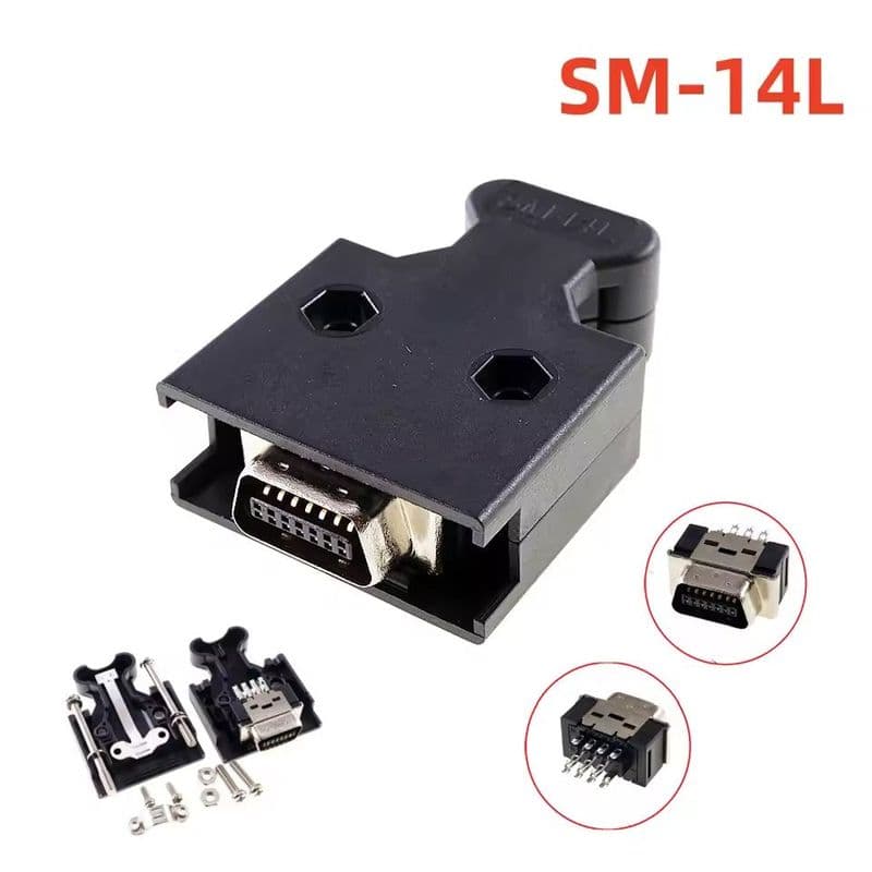 SCSI Connector Male Connector DIY Kit - View 2