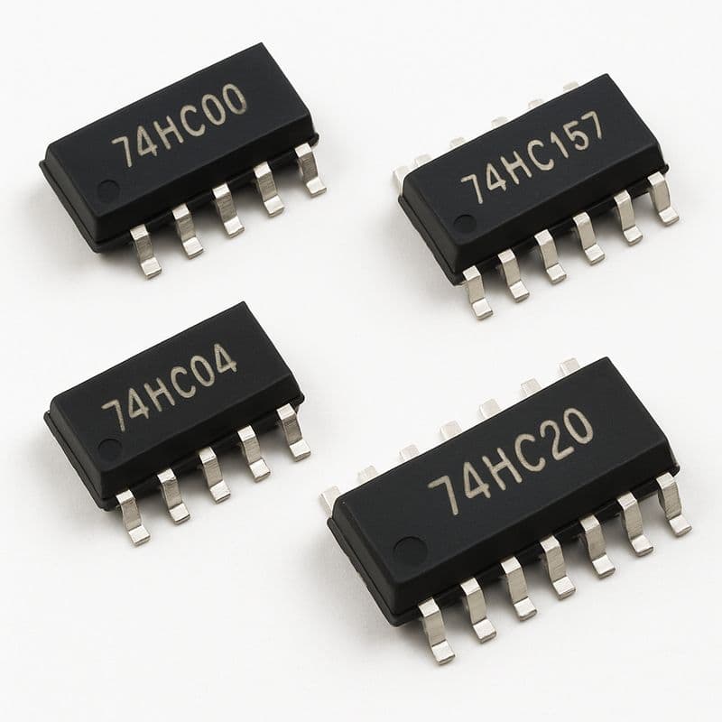 74HC Series Mosfet Based Logic ICs [SMD-Package] - View 1