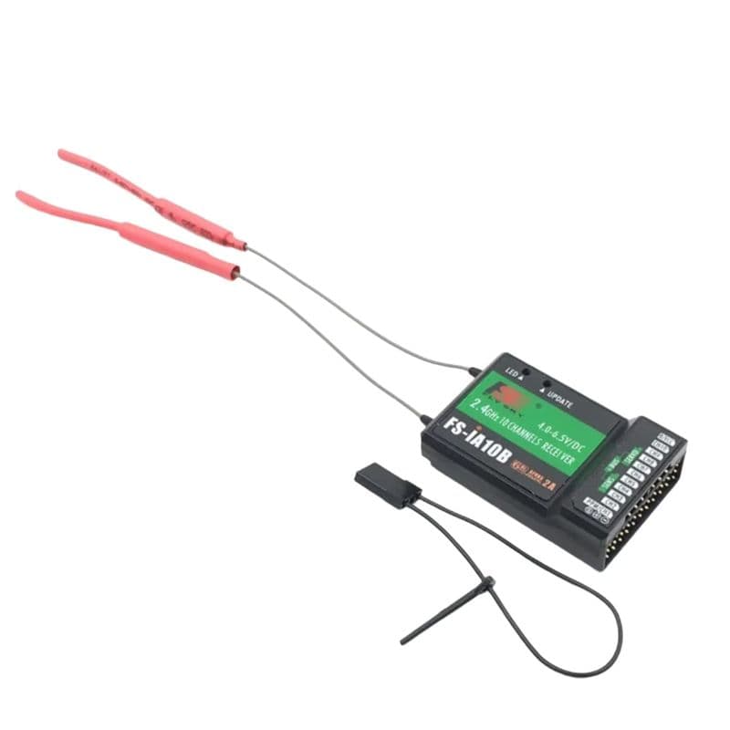 Flysky FS-iA10B 2.4Ghz 10CH Receiver – PPM Output with iBus Port - View 1