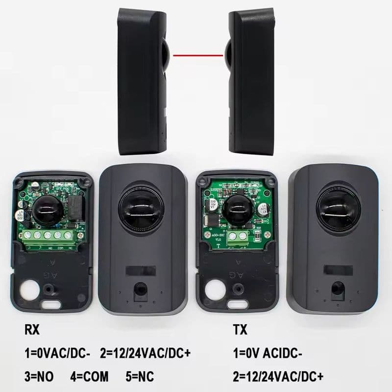 Waterproof Active Photoelectric Single Infrared Beam Sensor Barrier Detector - View 2