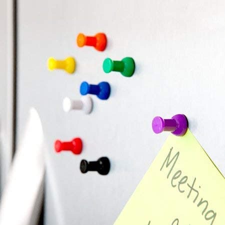 Oddy: PP50-9523 Multi-Colored Push Thumb Pins for Notice Boards [Pack of 50] - View 2