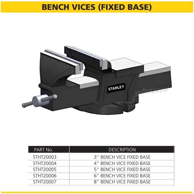 Stanley Bench Vices (Fixed Base) - View 1