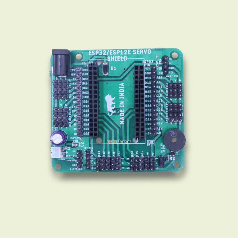 ESP32 Servo Development Board | Multi-Servo Control Shield for IoT & Robotics - View 1