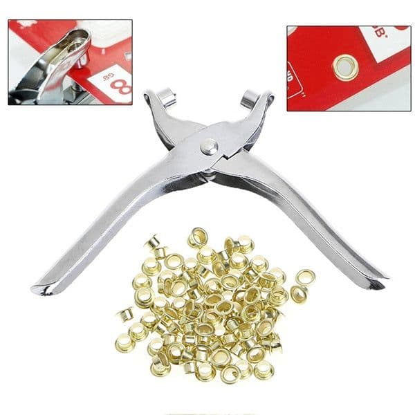 Grommet Setter Tool Kit Hole Punch Plier - View 3
