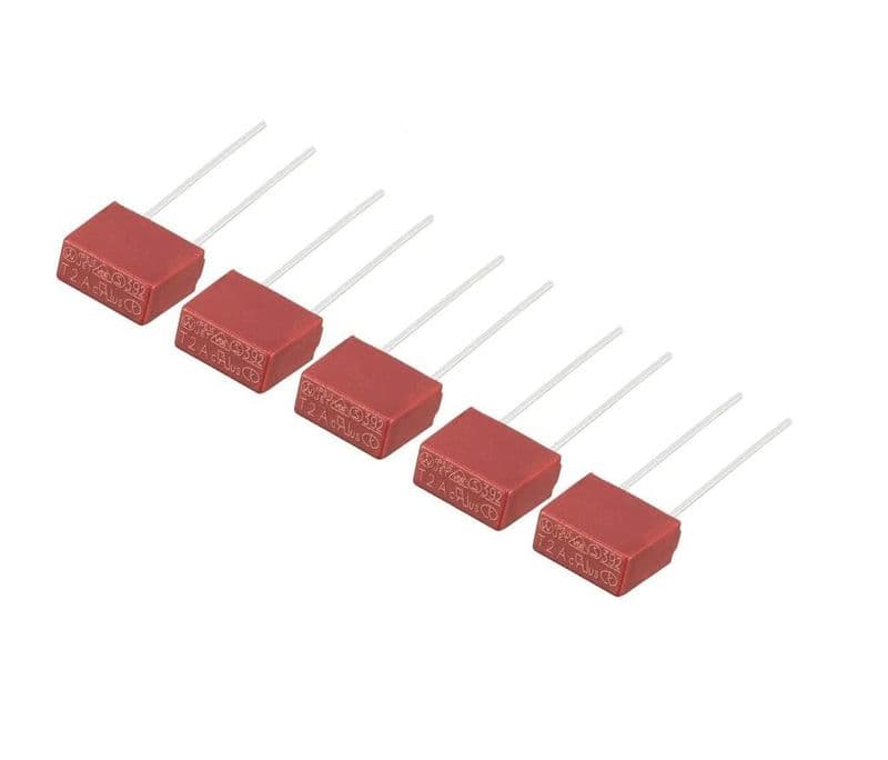 T2A 2A 392 Fuse DIP Mounted Miniature Square Slow Blow Micro Fuse 250V - View 2