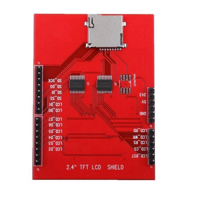 2.4″ Inch Touch Screen TFT Display Shield for Arduino UNO - View 3