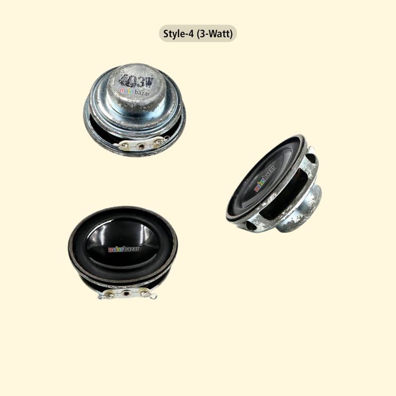 40mm 4-Ohm Speaker Aluminum Shell Internal Magnet 1.6inch - View 3