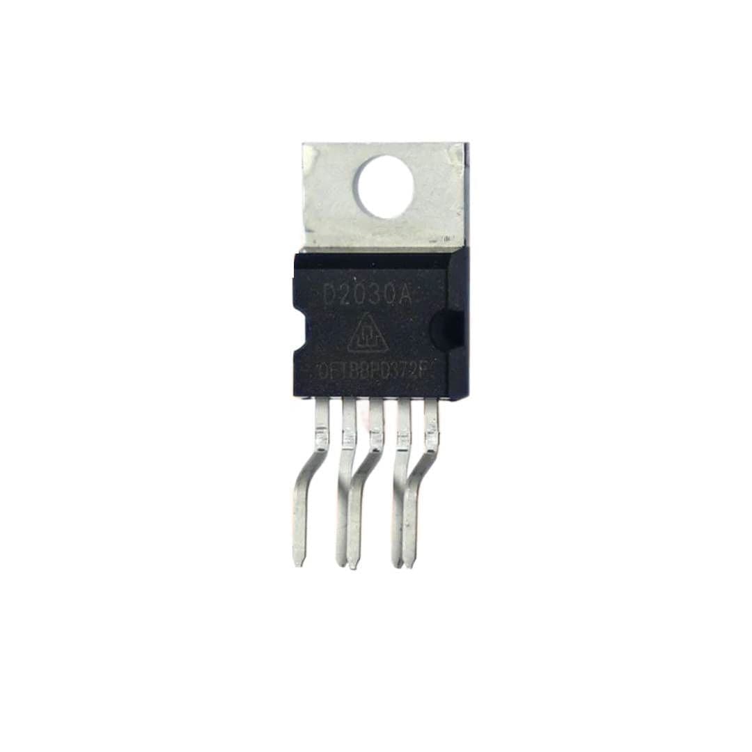 TDA Series 5-Pin Audio Amplifier ICs (TO-220 Package) - View 3