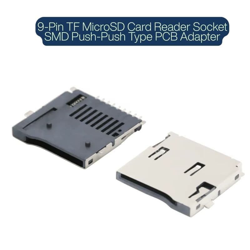 TF MicroSD Card Reader Socket PCB Adapter - View 2