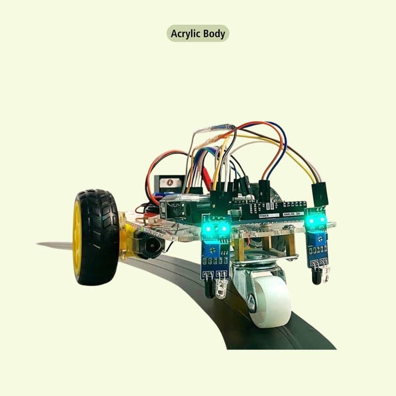 Line Following Robot DIY Project Kit - View 3
