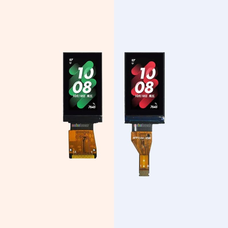 1.14 Inch IPS TFT LCD Display 135×240 SPI ST7789V3 - View 1