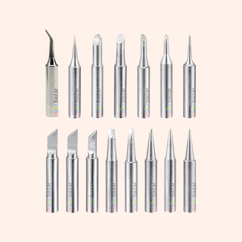 5-In-1 60W Premium Soldering Iron/Station Bit Set - View 2