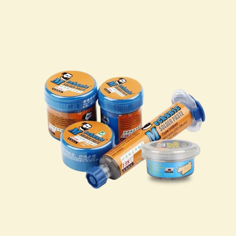 Mechanic: V-Series Solder Paste for SMD BGA SMT Rework 138°C - View 1