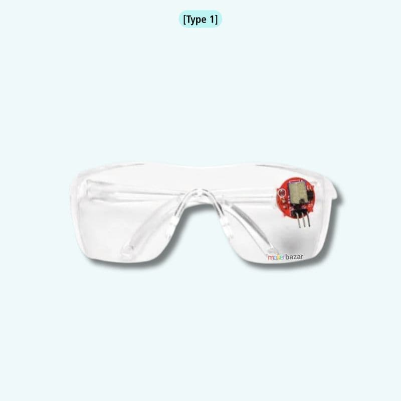 Infrared Eye Blink Sensor with Goggles - View 2