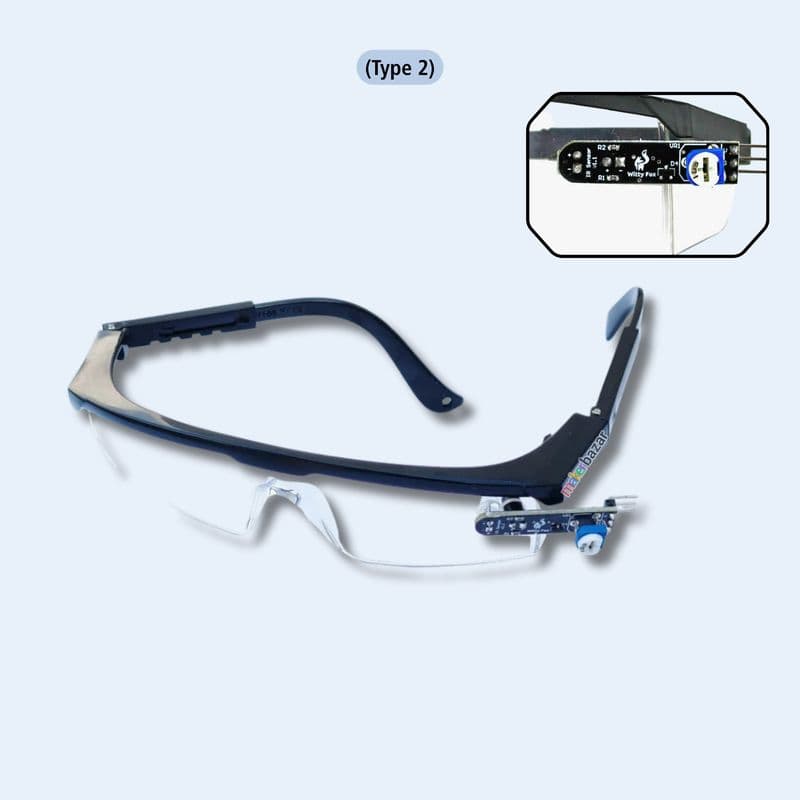 Infrared Eye Blink Sensor with Goggles - View 3