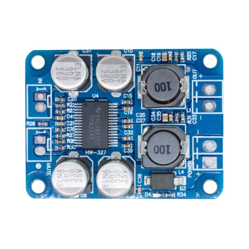 [Type 1] TPA3118 (1X60W) Mono Digital Power Amplifier Board Module - View 2